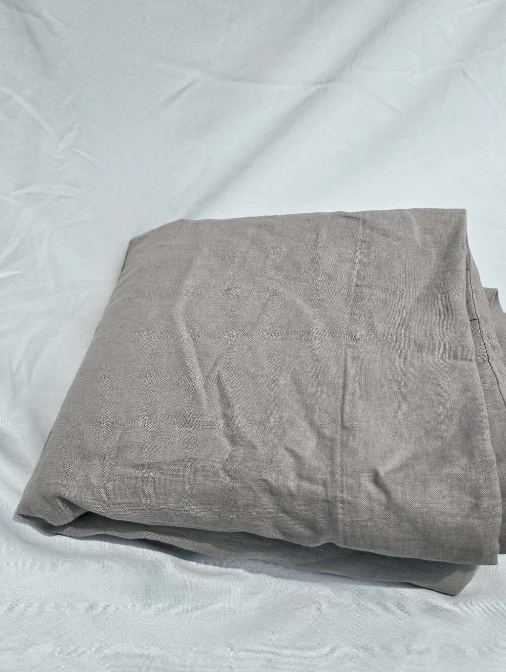 Quince 96x108 European Linen Gray Light Filtering 1 Panel 96